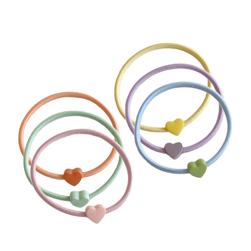 Hair Scrunchies Thick Pastel Color 2000s Hair Scrunchy Elegant Hair Rope Scrunchy Women Ponytail Holder