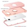 For iPhone 16e Case 3 in 1 Shockproof Heavy Duty Hybrid Sturdy High Impact Protective Cover Case for iPhone 16e 6.1 inch 2025