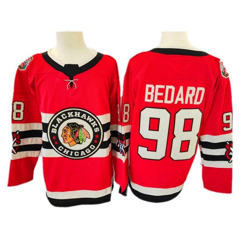 Camiseta de Hockey de Equipo de la NHL para Hombre de Algodón Ropa Deportiva Ropa para Aficionados Uniformes de Hielo