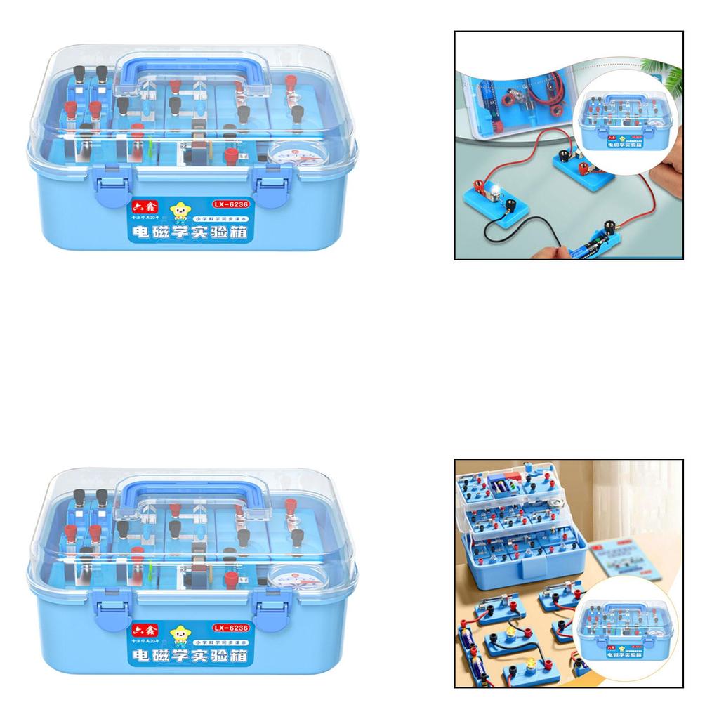 Electricity Experiments Kit Science Developmental Toy Electrical Circuit Basic