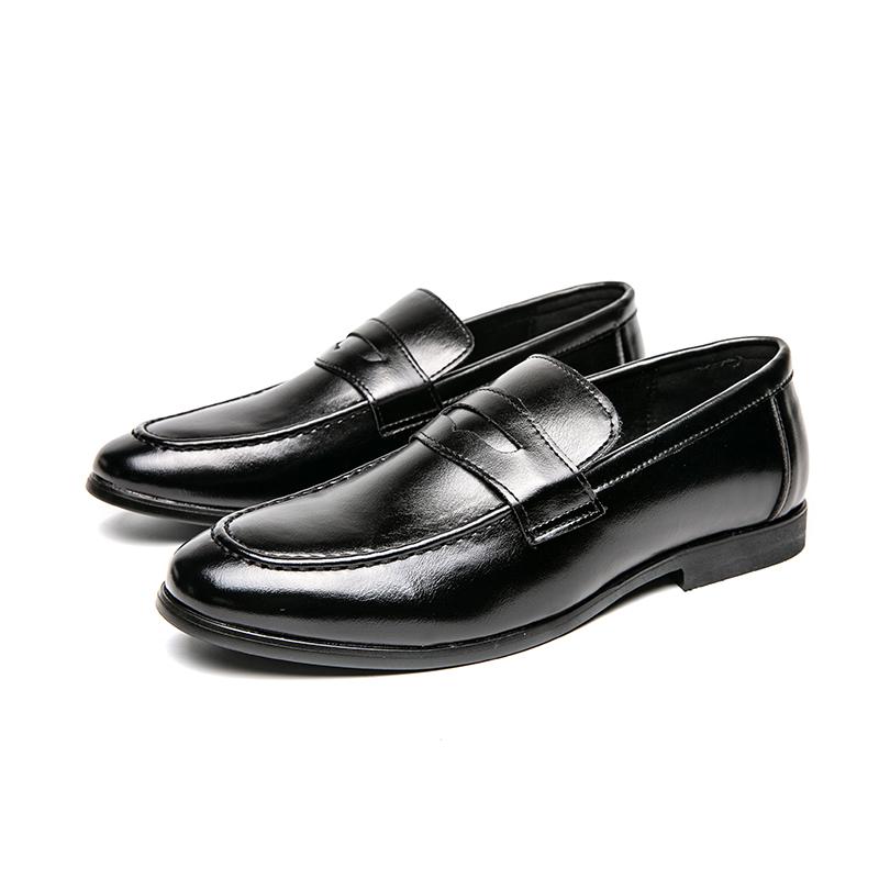 Trend Casual Business Shoes Men Classic Formal Social Office Party Leather Shoes Men Casual Leather Loafers Men's Dress Shoes