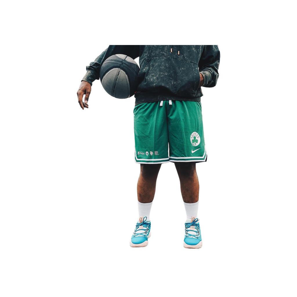 Nike Boston Celtics Dri-FIT DNA Logo Drawstring Straight Leg Breathable Comfortable Soft Basketball Shorts Men Shorts Green DH9168-312