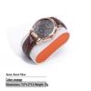 Frosted PU Flip-Top Watch and Jewelry Storage Box