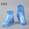 Travel Shoe Covers 1 Pair Waterproof Rainproof Protectors with Zipper And Compact Rain Drawstring Anti-Slip Sole Overshoes for Men Women Snow