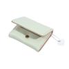 Women Cute Heart Embossed Slim Leather Wallet Small Trifold Wallet Cash Pocket Card Holder with ID Window