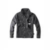 Men's Trendy American Retro Denim Jacket - Heavyweight Cotton Lapel Workwear