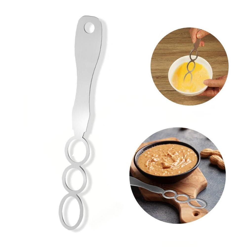 

Manual Butter Mixer Stainless Steel Jam Mixer Peanut Butter Stirrer Butter, Peanut, Almond 1Pcs