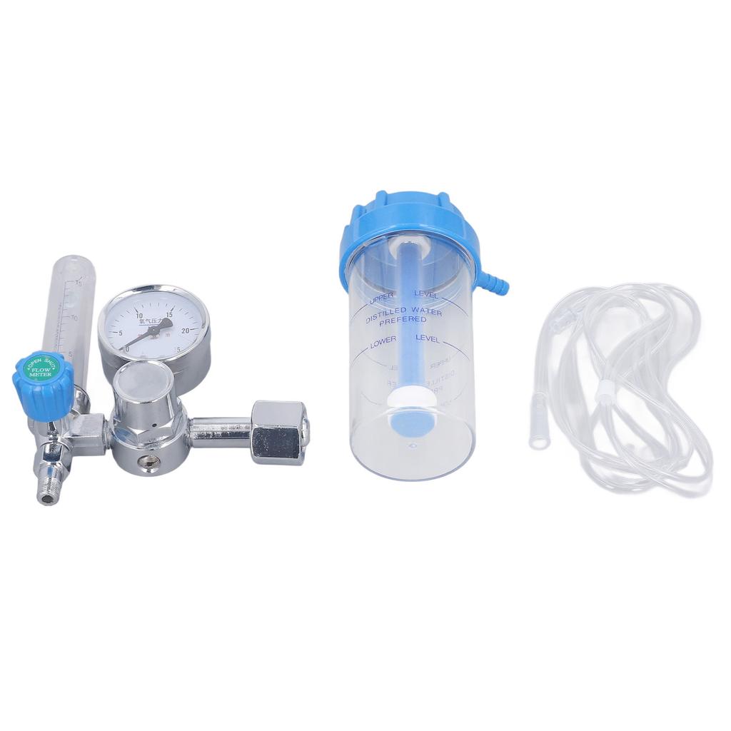 Y008 Regulator ciśnienia tlenu typu boja inhalator miernik przepływu absorbent z wlotem BSP 58 cali
