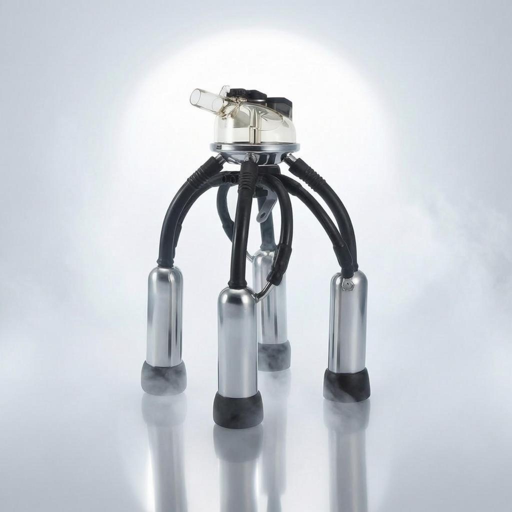 Milk Collector Cup Assembly Rust-Resistant Milking Claw Efficient
