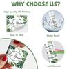 Picture Stickers for Lip Balm DIY Paper Stickers Labels Leaf 54x44mm 8pcs/sheet