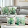 Tropical Plants Summer Decorative Throw Pillows Cushion Cover Palm Leaf Green Home Decor Outdoor Patio Pillowcase Supplies