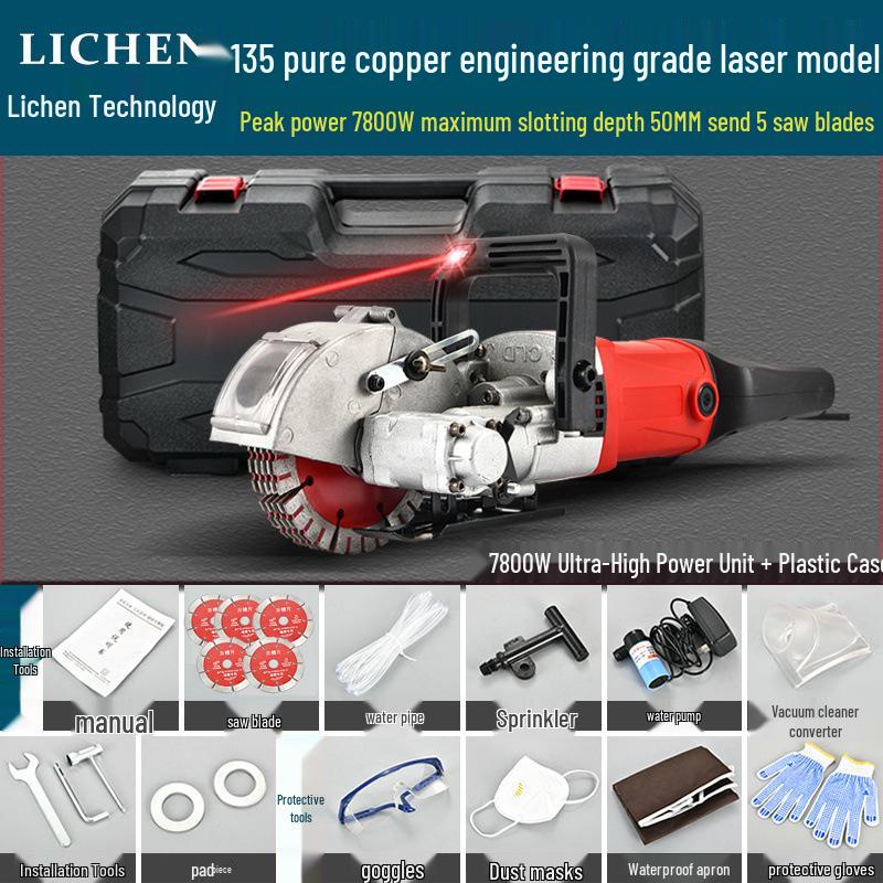 Lichen Tech Dust-Free Concrete Cutting & Installation Tool