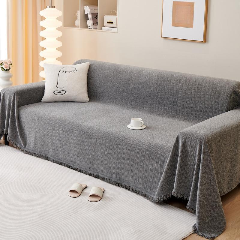 Chenille Sofa Towel Cover Cloth Sofa Cushion Four Seasons Universal High Sense Full Covered Universal Cover Cover Blanket