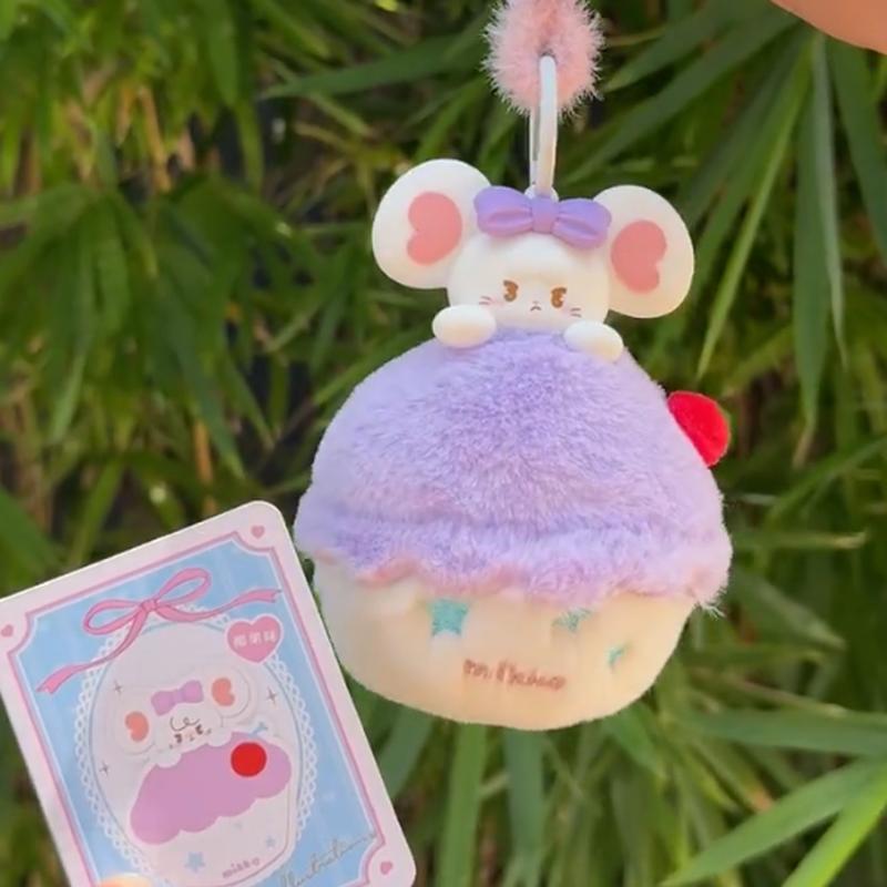 New Genuine Mikko Sweetheart Afternoon Tea Series Plush Blind Box Backpack Decoration Cute Dessert Toy Birthday Gift Trendy Doll Cuddly Stuffed Fluffy