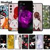 Handyhülle für OPPO A5 5G 3D Relief Floral Schwarz Hülle Blume Prägung Hüllen Funda Coque für OPPOA5 OPPO A 5 5G Global Hülle Para
