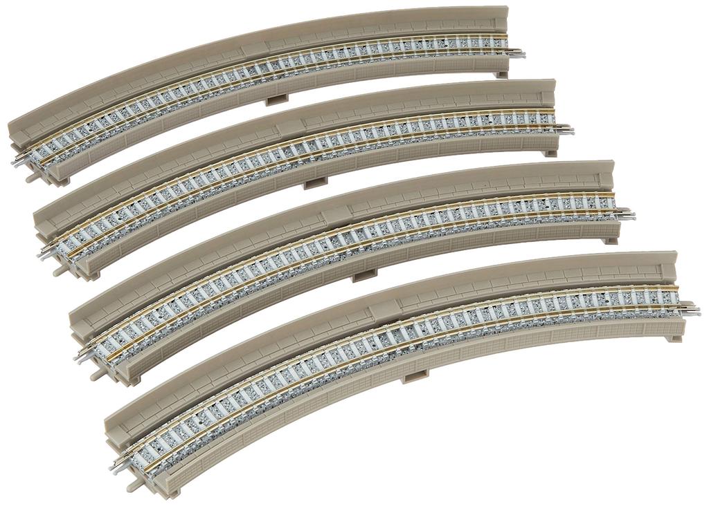 TOMIX N gauge viaduct PC rail HC280-45-PC F set of 4 1871 model railway supplies