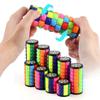 Creative Gifts Rotate and Slide Puzzle Cylinder Cube Brain Development Educational Sensory Toys for Kids Boys Girls Adults