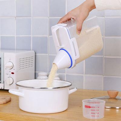 BPA Free Plastic Modern Clear Rice Airtight Dry Food Storage Containers Rice Storage Bin