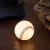Portable Table Light Realistic Baseball Night Light, Desk Decor Lamp, Ambient Birthday Gifts Lighting Ornament for Bedroom Office, Creative