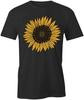 SUNFLOWER TShirt Tee Short-Sleeved Cotton FLOWER FLORAL CLOTHING S1BSA589
