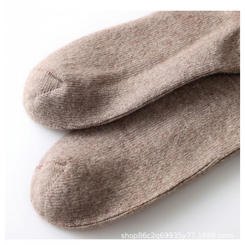Womens Cashmere Over Knee Socks 2026 Fall Winter Slim Warm Casual