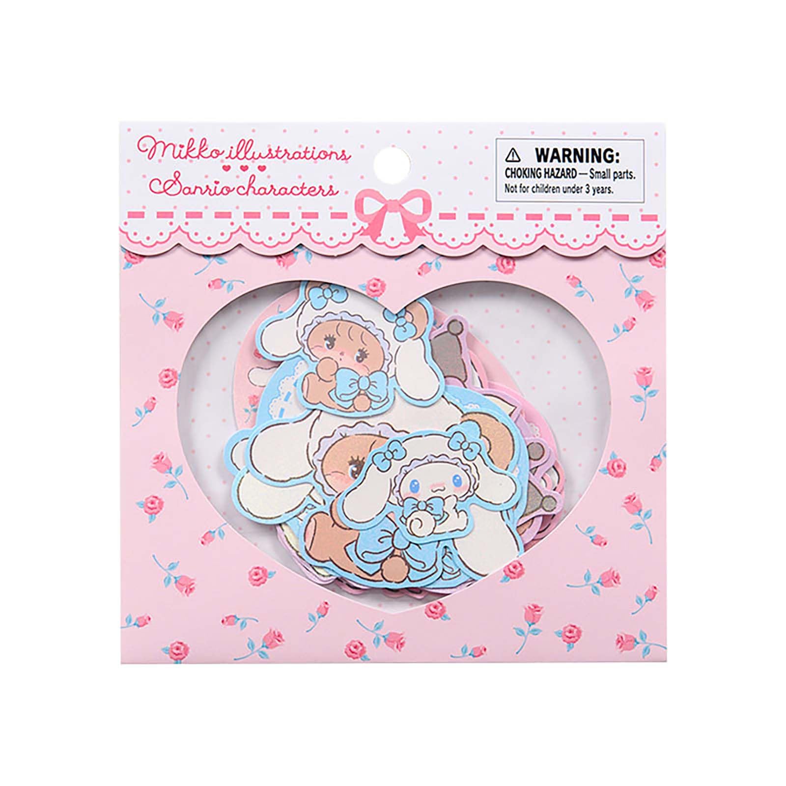 

Sanrio Mikko Illustrations Sticker Set featuring Sanrio ages 3 and 220078 characters, up,