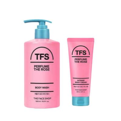 Perfume The Rose Body Care Set (Body Wash 500ml + Intense Body Cream 200ml)
