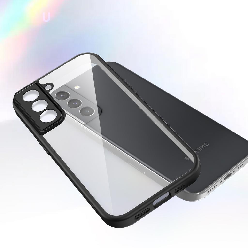 For Samsung Galaxy S21 FE Case Galaxy S21FE Phone Case Galaxy s21fe Cover Air Cushion Silicon Bumper Clear Matte Back Cover Hard