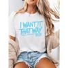 I Want It That Way BSB Backstreet Boys Vintage Hudba Hiphop Unisex Dámske Letné Bavlnené Tričko Univerzálne Krátkorukávové Bežné