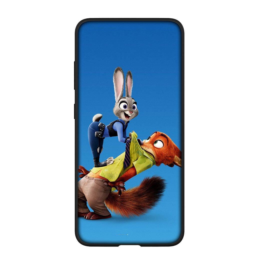 Phone Case for iPhone 17 16 15 Plus Huawei P30 P20 Lite Redmi Note 14 12 11 13 Pro Max OPPO A60 A80 A40 A18 A38 Anime Judy Zootopia Garys Nick 2 Cover