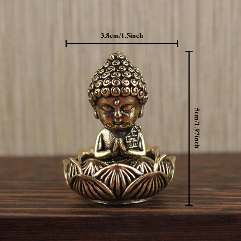 1pcs Pure Brass Mini Rudraksha Small Brass Crafts Ornaments Brass Car Keychain Jewelry Ornament Home Living Room Ornament Decoration Men's Keychain