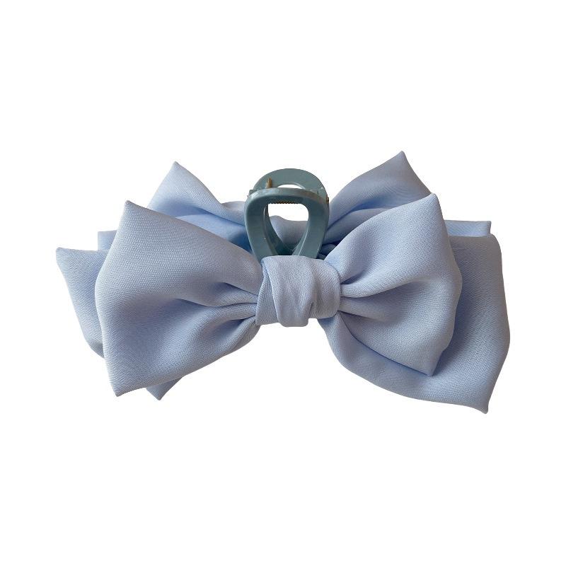 Large Bow Hair Clip Women Sweet Luxurious Shark Clip Cute Versatile Hair Accessories