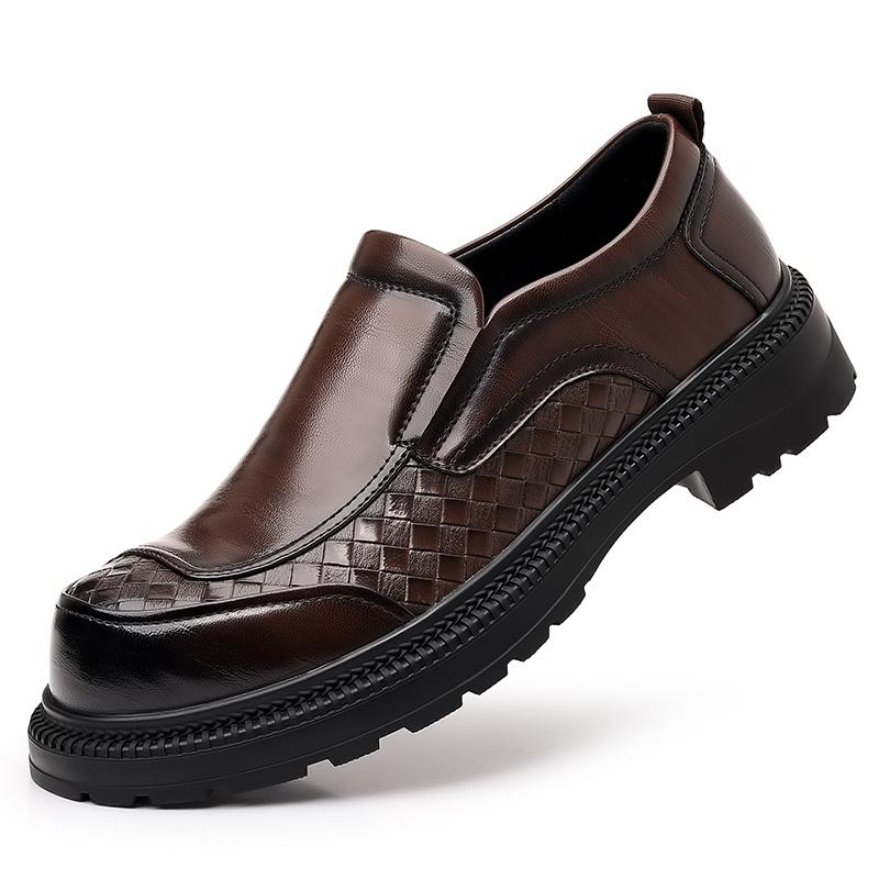 Fashion New Handmade Leather Casual Men Shoes Design Sneakers Man Breathable Leather Shoes Men Ankle Boots Outdoor