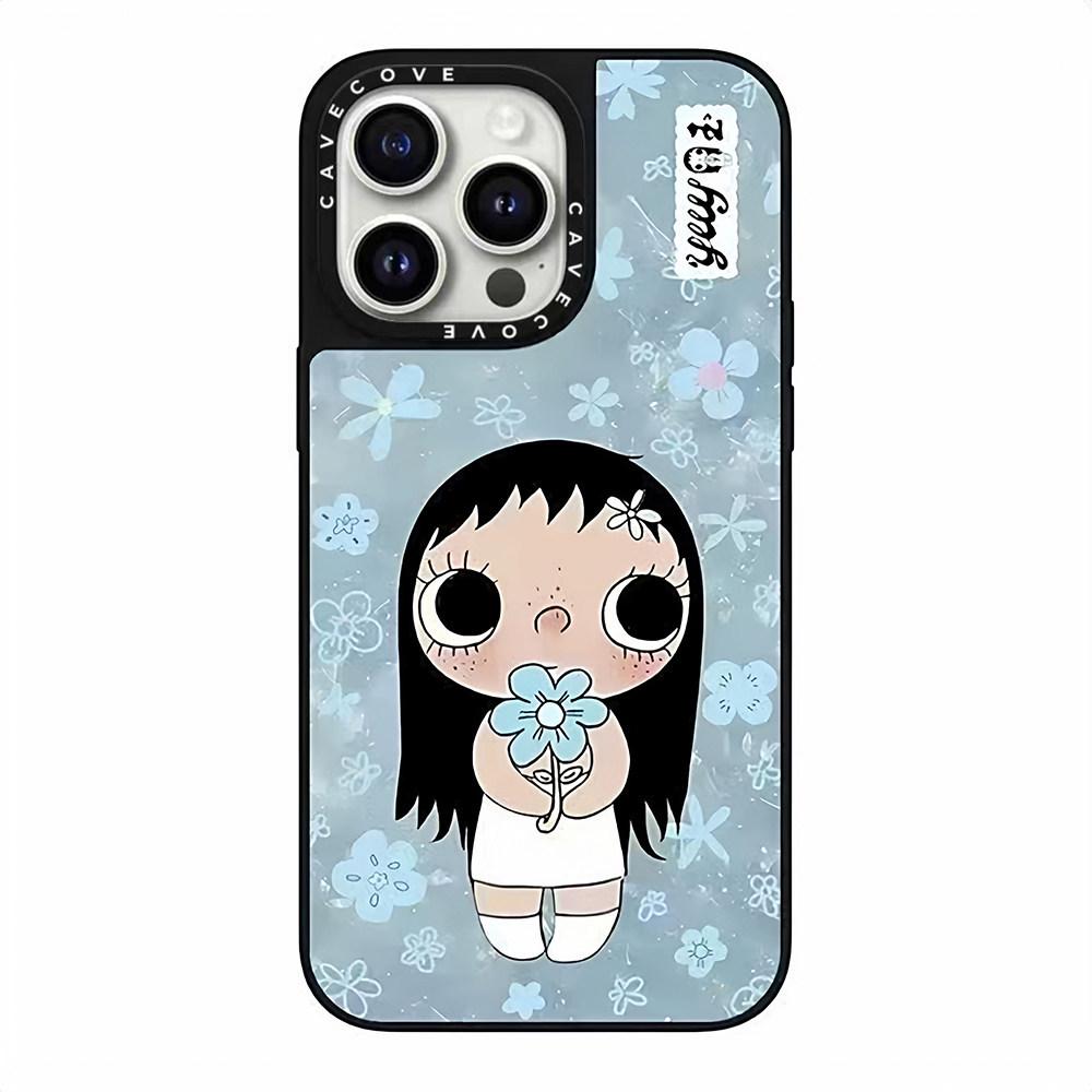Jade Yuy Apple Phone Case for iPhone 17 Pro Max & 16 Pro Max with Magnetic Absorption - Cute Girl Design