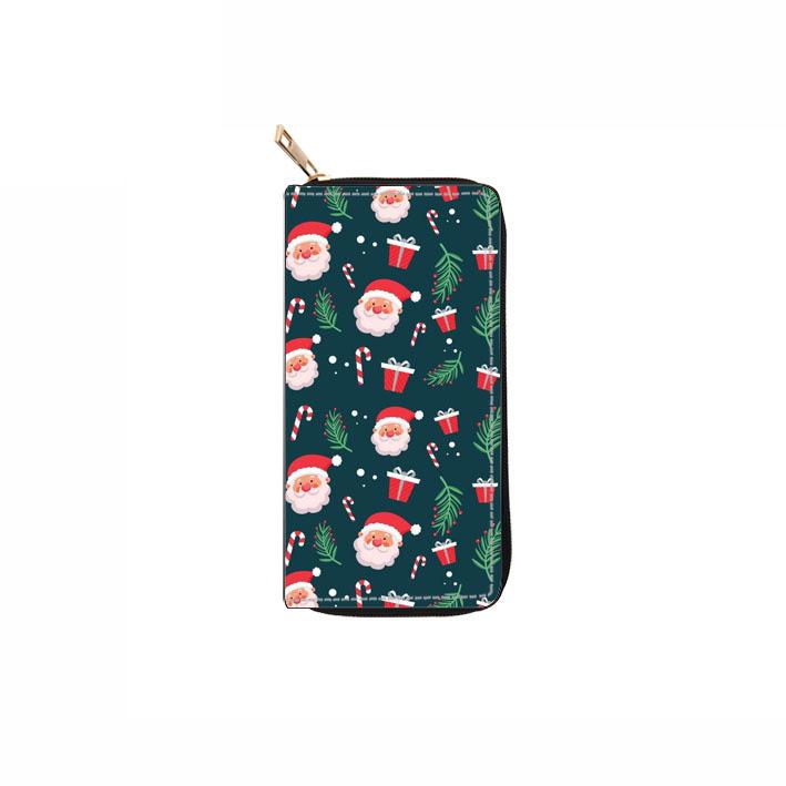 Christmas Long Zipper Wallet Wallet Wallet