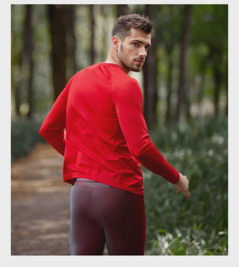 Ultra-Light Long-Sleeve Quick-Dry Running T-Shirt for Marathons