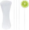 Transparent Candy Bar Lollipop Cake  Stirring  Biscuit and Chocolate Topping 100pcs Baking Accessories   Cake