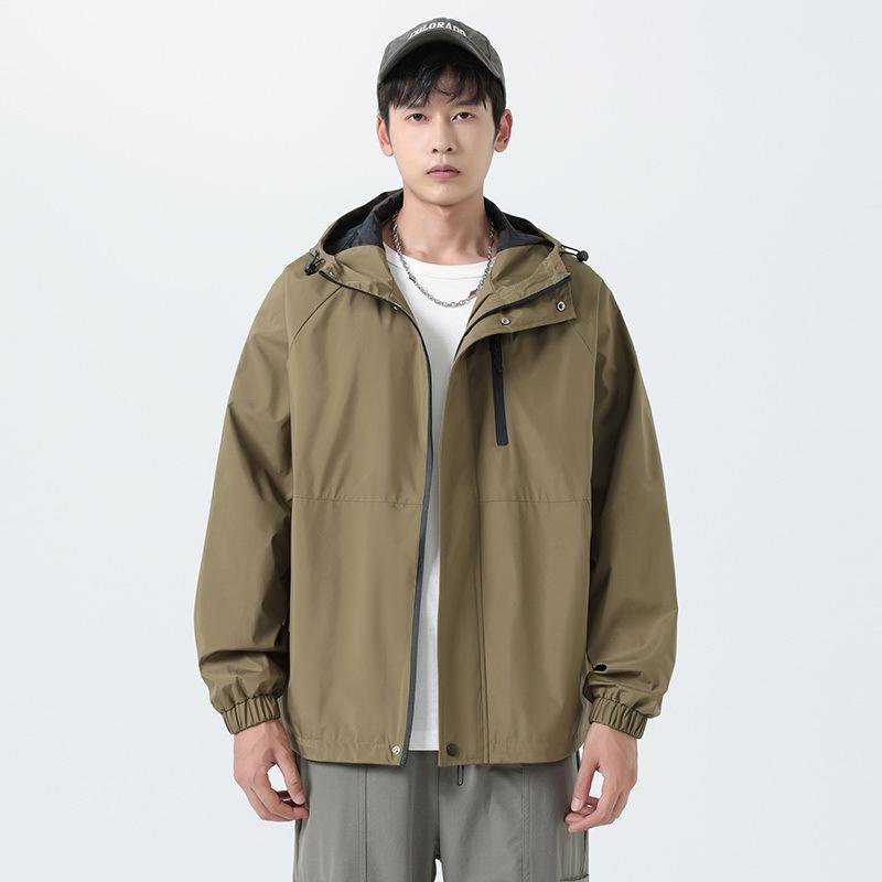 Hardshell Jacket and Oversized Coat Trench Coat