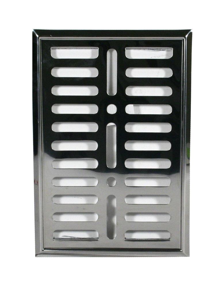 Stainless Steel Grille Sign 14*21Cm - Kra 14*21Sch
