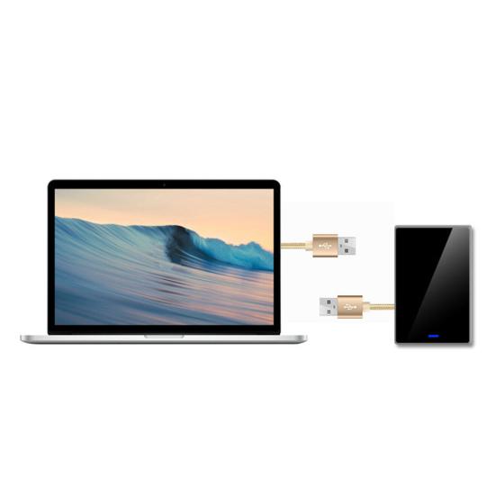 0.25/0.5/1.5/3/2m USB2.0 Male USB Cable High to Male Speed Data Transfer Cord
