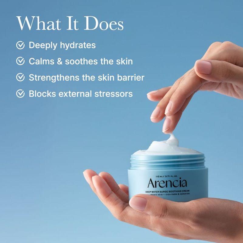 Arencia - Deep Water Surge Soothing Cream