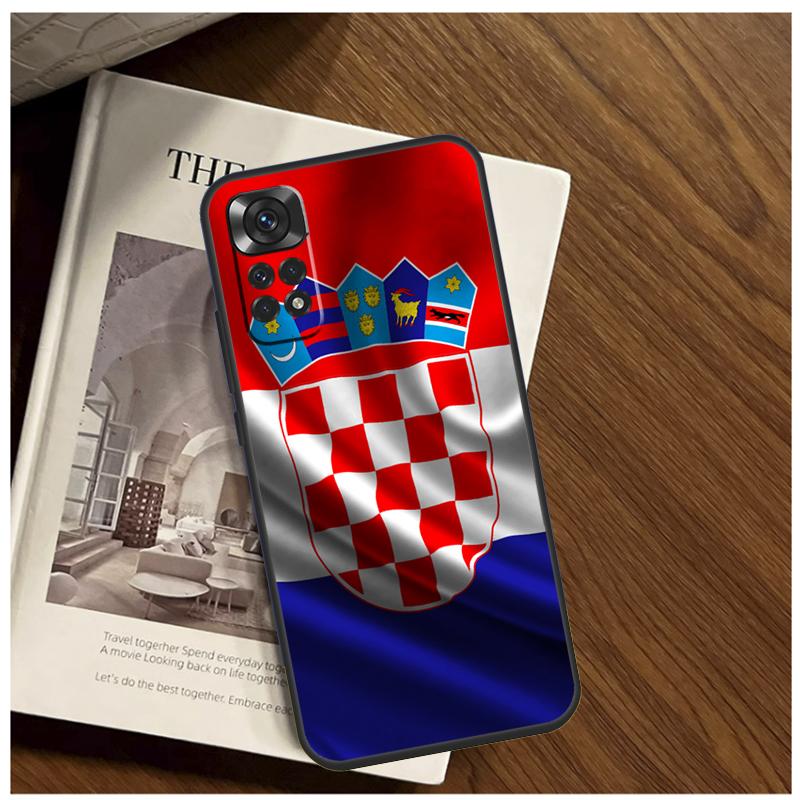 

Чехол-футляр с гербом и флагом Хорватии для Xiaomi Redmi Note 14 13 9 10 11 12 15 Pro Plus Чехол для Redmi 15 C 13C 12C 10C 14C Redmi 10C