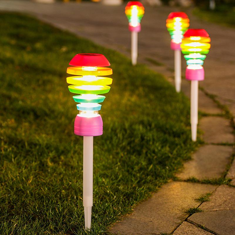 Waterproof LED Outdoor Solar Lawn and Garden Stake Light
