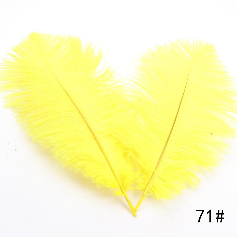 High Quality Ostrich Hair 35-40Cm Multi-Colored Decorative Feathers, Stage Room Flower Arrangement Feathers