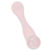 2pcs Eye Cream Applicator Stick Double Headed Silicone Jadestone Wrinkles Remove Eye Massage Tool Pink