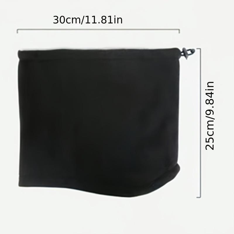 Windproof Warm Neck Scarf with Soft Fleece Breathable Winter Cycling & Outdoor Scarves Cold Weather Accessory Suitable