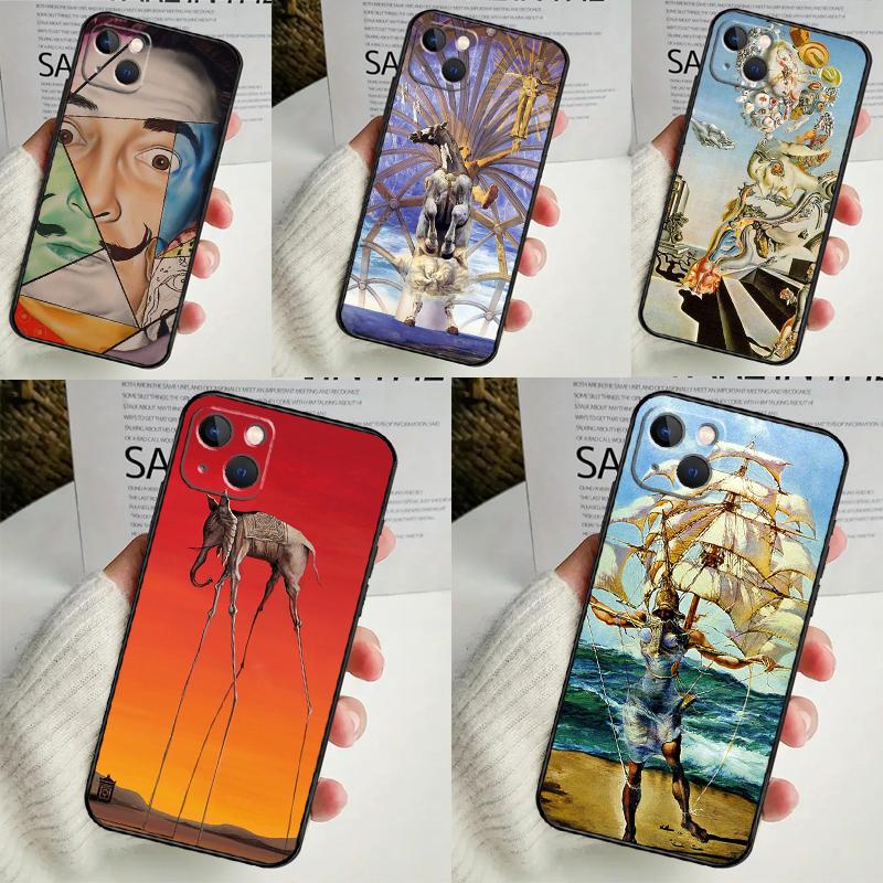 Salvador Dali Art Case For Samsung Galaxy S25 Ultra S20 S21 S22 S23 S24 Plus S9 S10 S24 FE S25 FE Phone Cover