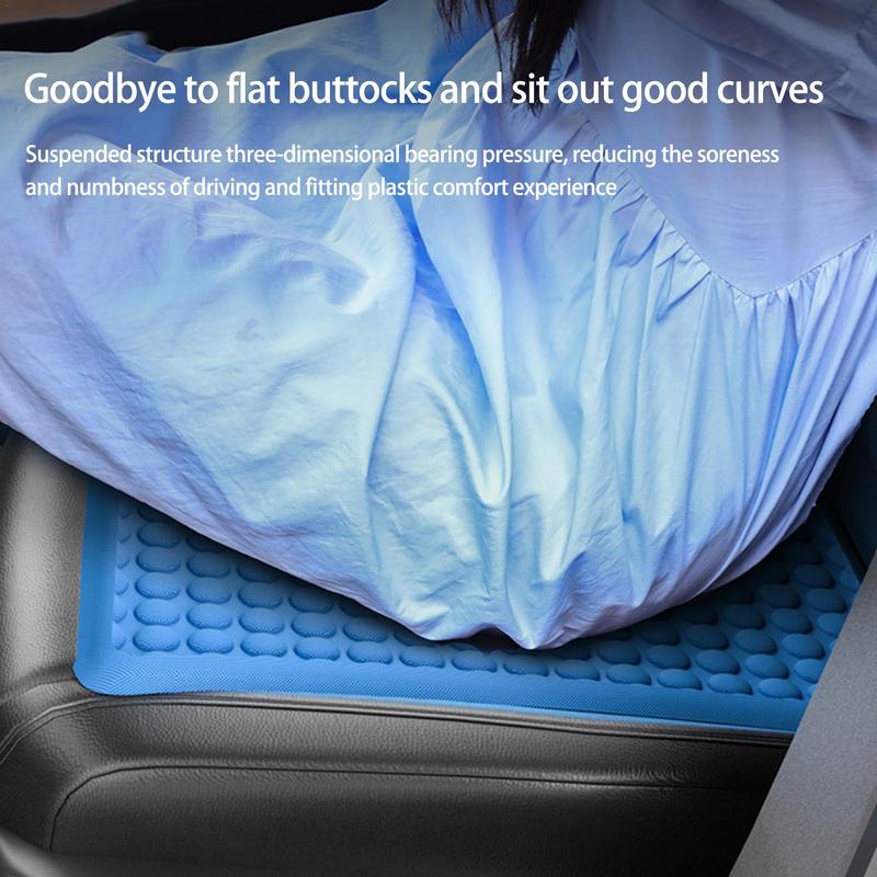 Pernă Răcoritoare pentru Scaun Auto de Vară Pernă cu Gheață pentru Scaun Auto cu Gel Răcoritor Pernă Groasă Mare pentru Scaun de Birou cu Gel Răcoritor pentru Casă Camioane RV-uri