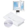 Window Seal for Mobile Air Conditioner Tumble Dryer Exhaust Dryer Hot Air Stop for Attaching Roof Casement Accessories