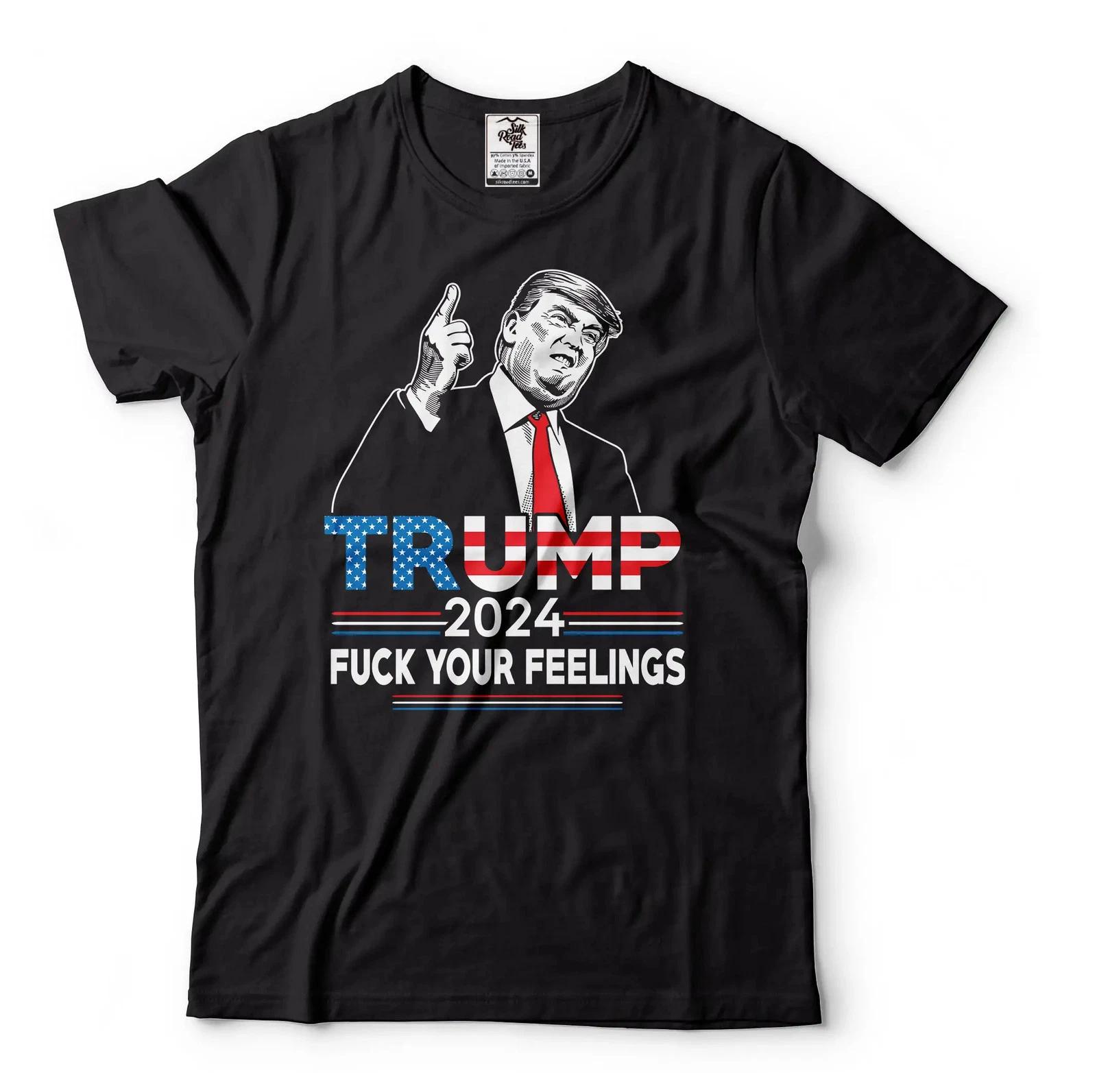 Funny Trump 2024 T-Shirt USA Republican Conservative Tee Shirts Trump Lover Tee S